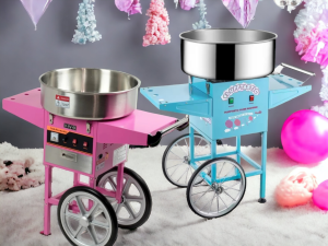 blue and pink cotton candy Cotton Candy Catering Services