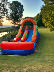 14FT RAINBOW WATERSLIDE (dry price) 21ft x 9ft