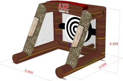 Giant Axe Throwing Game